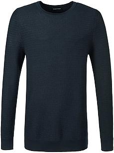 Rundhals-Pullover Louis Sayn blau von Louis Sayn