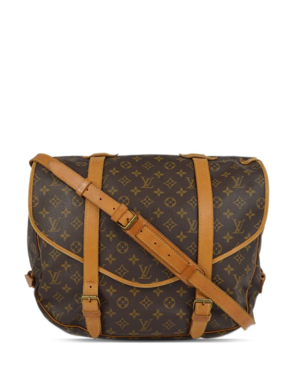 Louis Vuitton Pre-Owned 1995 pre-owned Saumur Kuriertasche 43cm - Braun von Louis Vuitton Pre-Owned