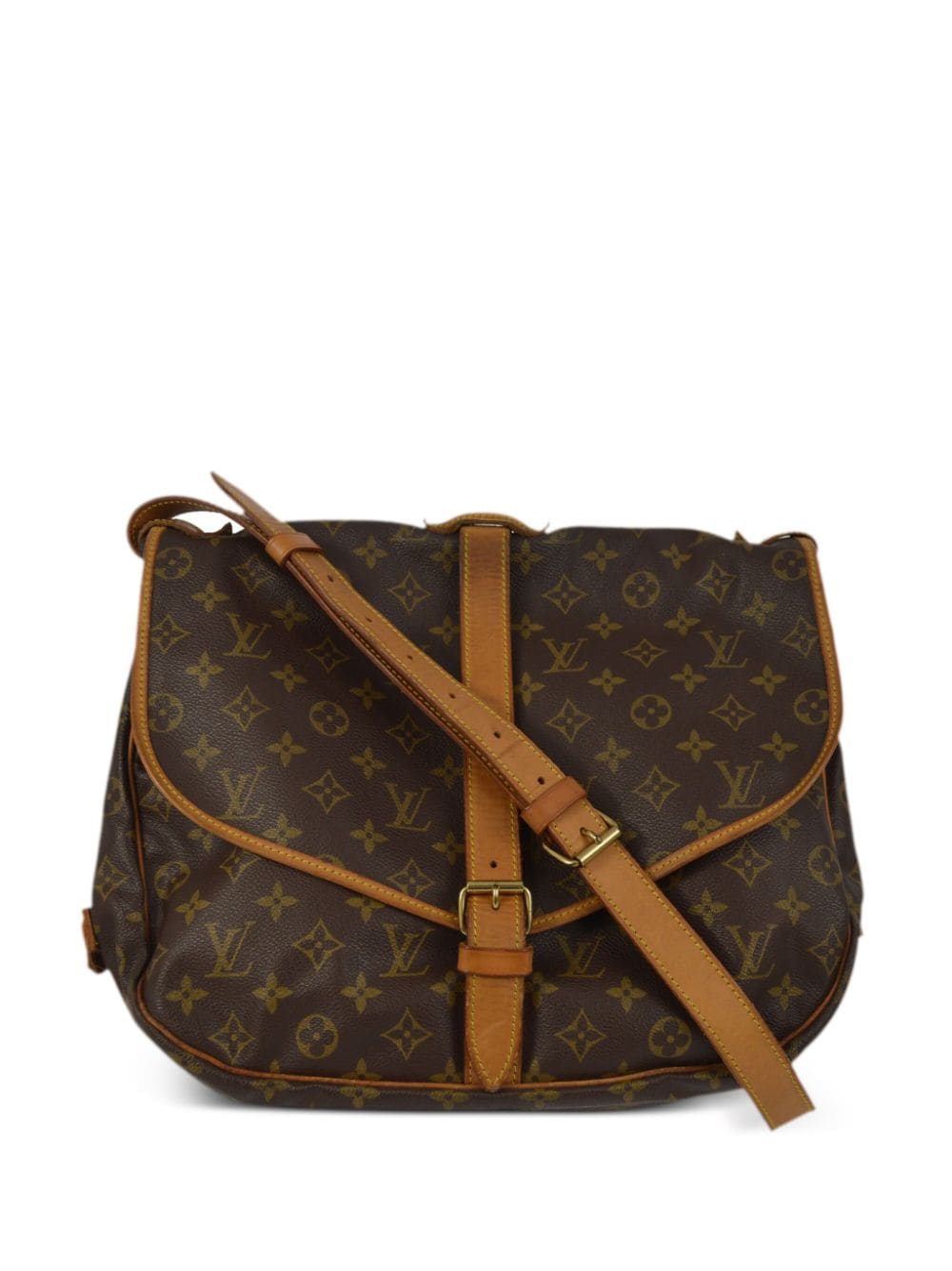 Louis Vuitton Pre-Owned 1995 pre-owned Saumur Schultertasche 35cm - Braun von Louis Vuitton Pre-Owned