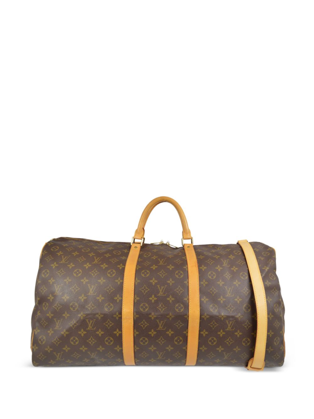 Louis Vuitton Pre-Owned 1997 Keepall 60 Bandoulière Reisetasche - Braun von Louis Vuitton Pre-Owned