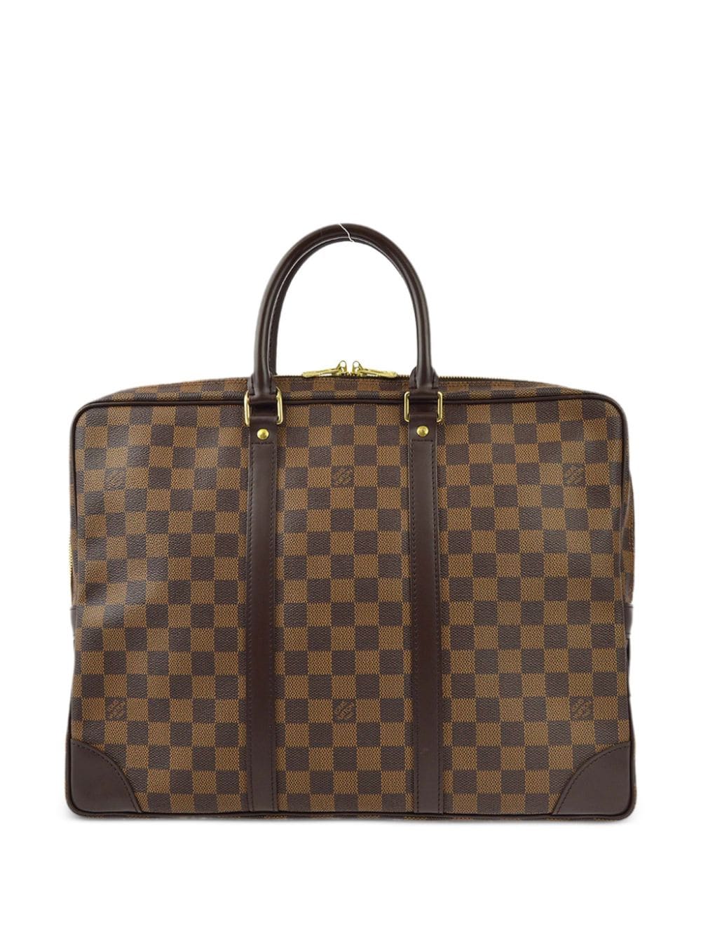 Louis Vuitton Pre-Owned 2005 Porte Documents Voyage Aktentasche - Braun von Louis Vuitton Pre-Owned