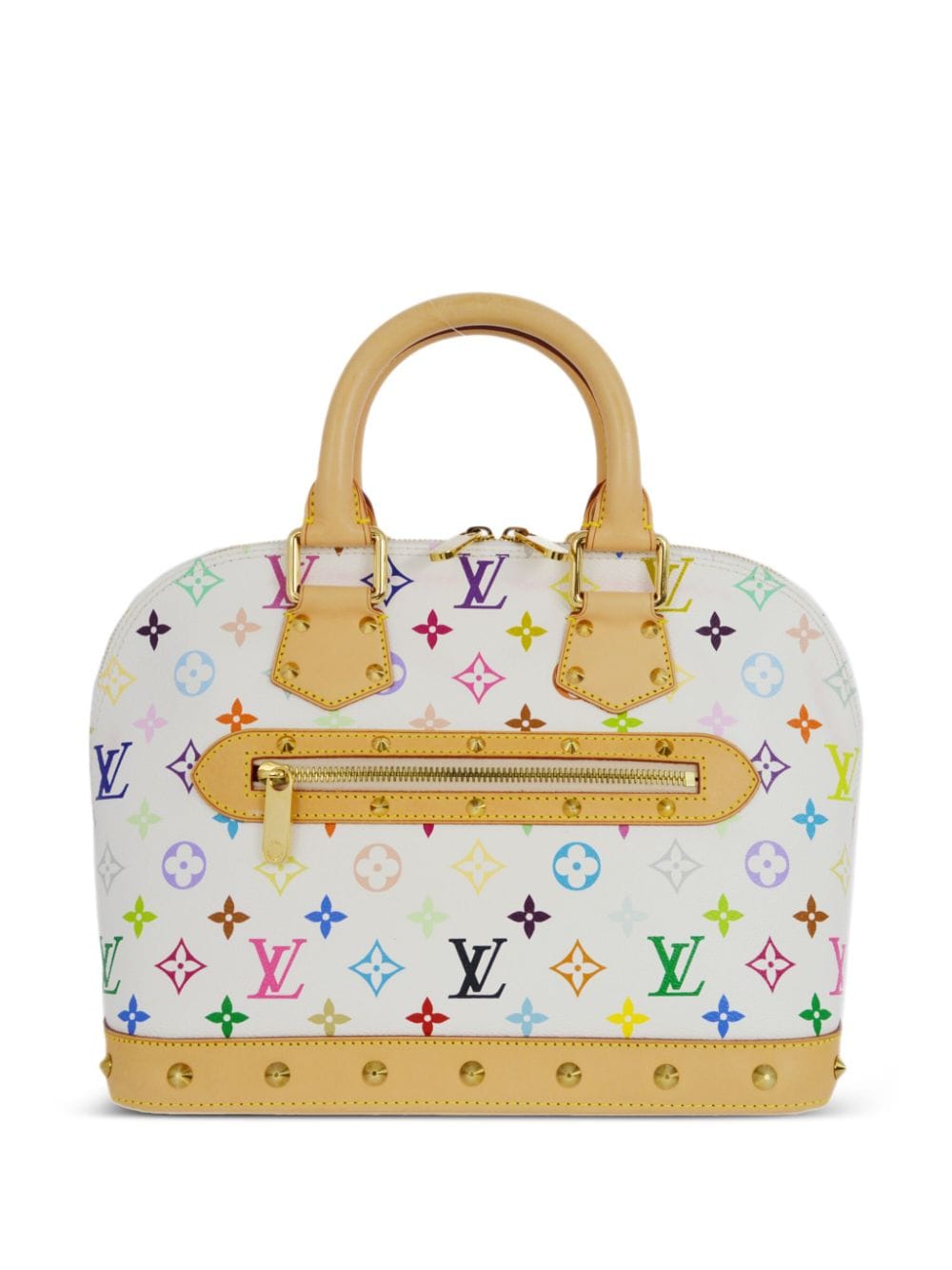 Louis Vuitton Pre-Owned 2007 x Takashi Murakami Alma Handtasche - Nude von Louis Vuitton Pre-Owned