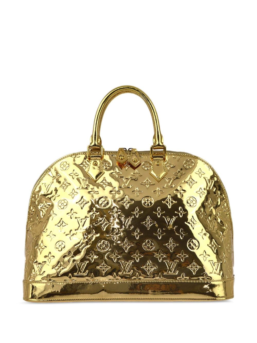 Louis Vuitton Pre-Owned 2008 Alma GM Handtasche - Gold von Louis Vuitton Pre-Owned