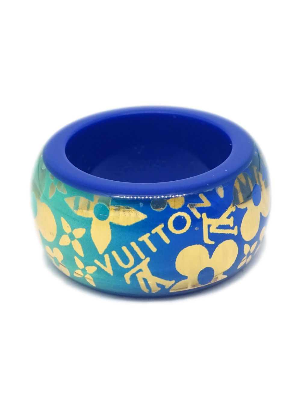 Louis Vuitton Pre-Owned 2011 Burg Tropical Ring - Blau von Louis Vuitton Pre-Owned