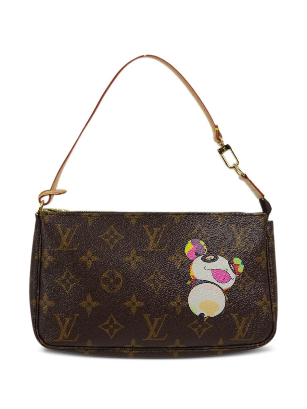 Louis Vuitton Pre-Owned x Takashi Murakami 2004 Pochette Accessoires Clutch - Braun von Louis Vuitton Pre-Owned