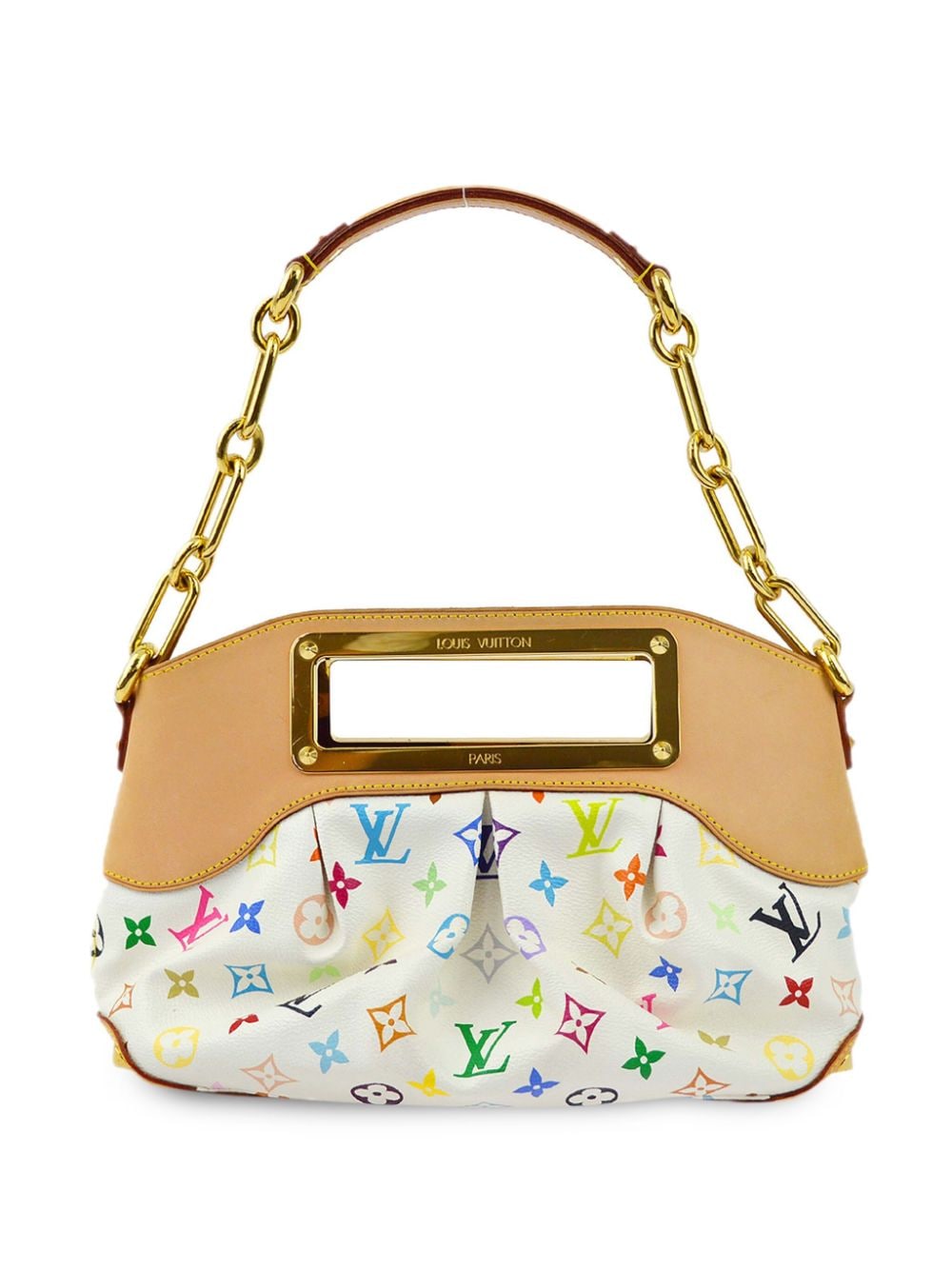 Louis Vuitton Pre-Owned x Takashi Murakami 2009 Judy PM Handtasche - Weiß von Louis Vuitton Pre-Owned