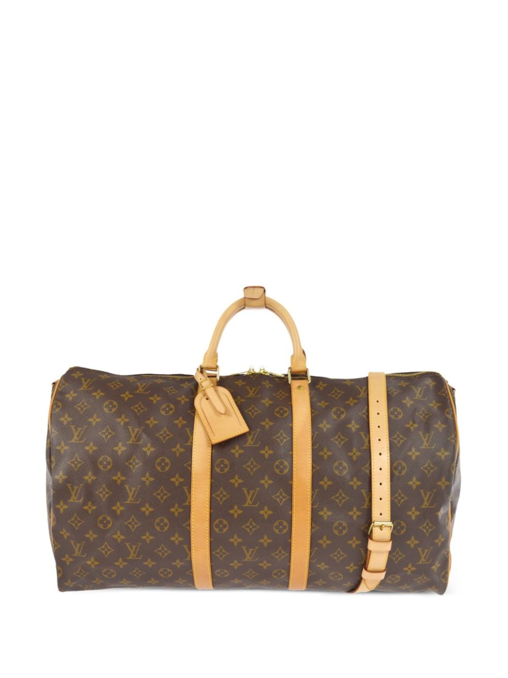 Louis Vuitton Pre-Owned 1995 Monogram Keepall Bandouliere 55 Reisetasche - Braun von Louis Vuitton Pre-Owned