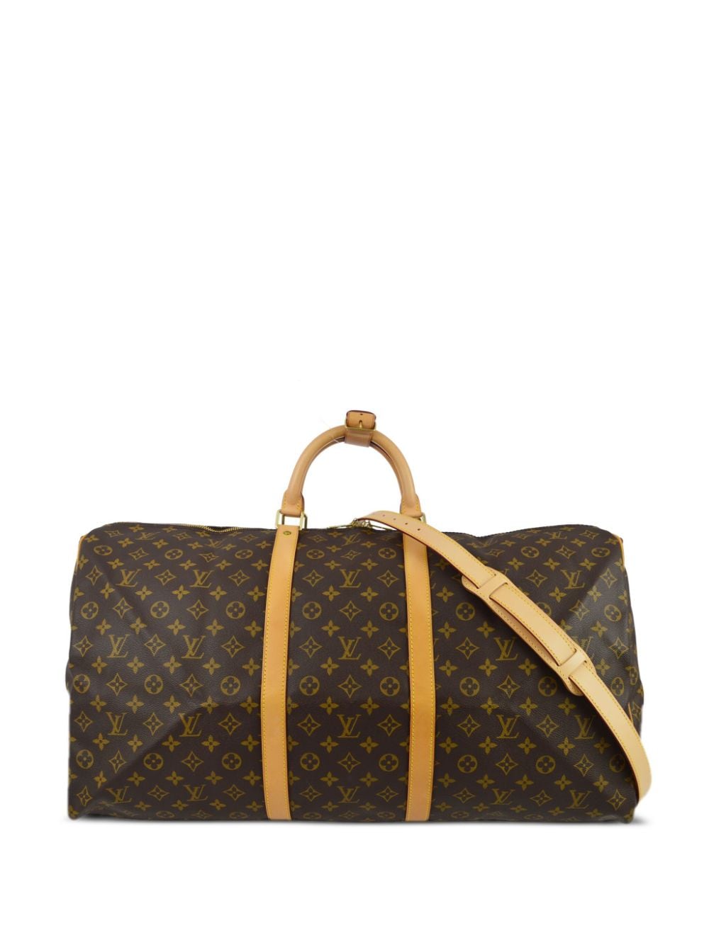 Louis Vuitton Pre-Owned 1998 Leepall Bandouliere 60 Reisetasche - Braun von Louis Vuitton Pre-Owned