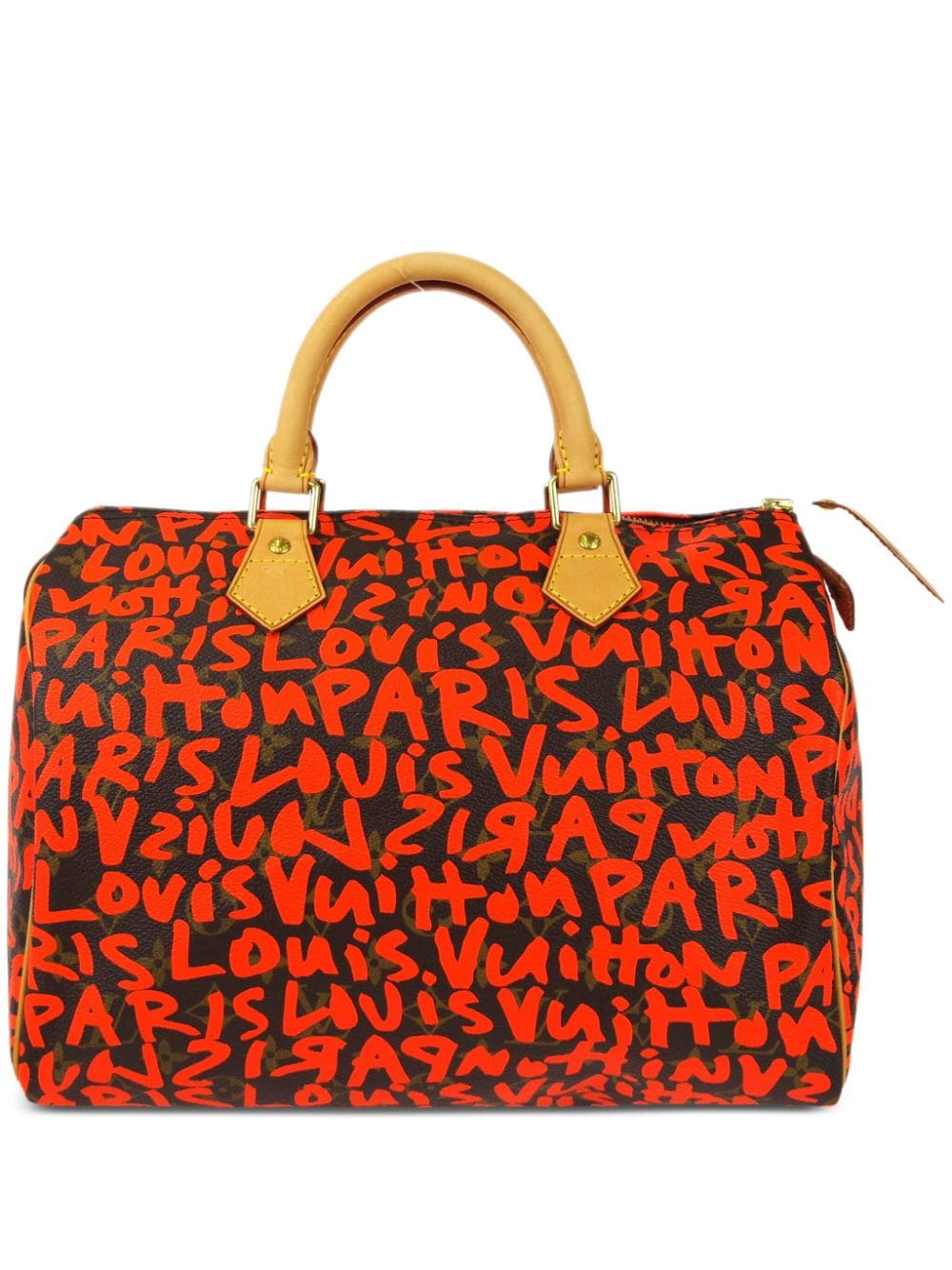 Louis Vuitton Pre-Owned 2008 Graffiti Speedy 30 Handtasche - Rot von Louis Vuitton Pre-Owned