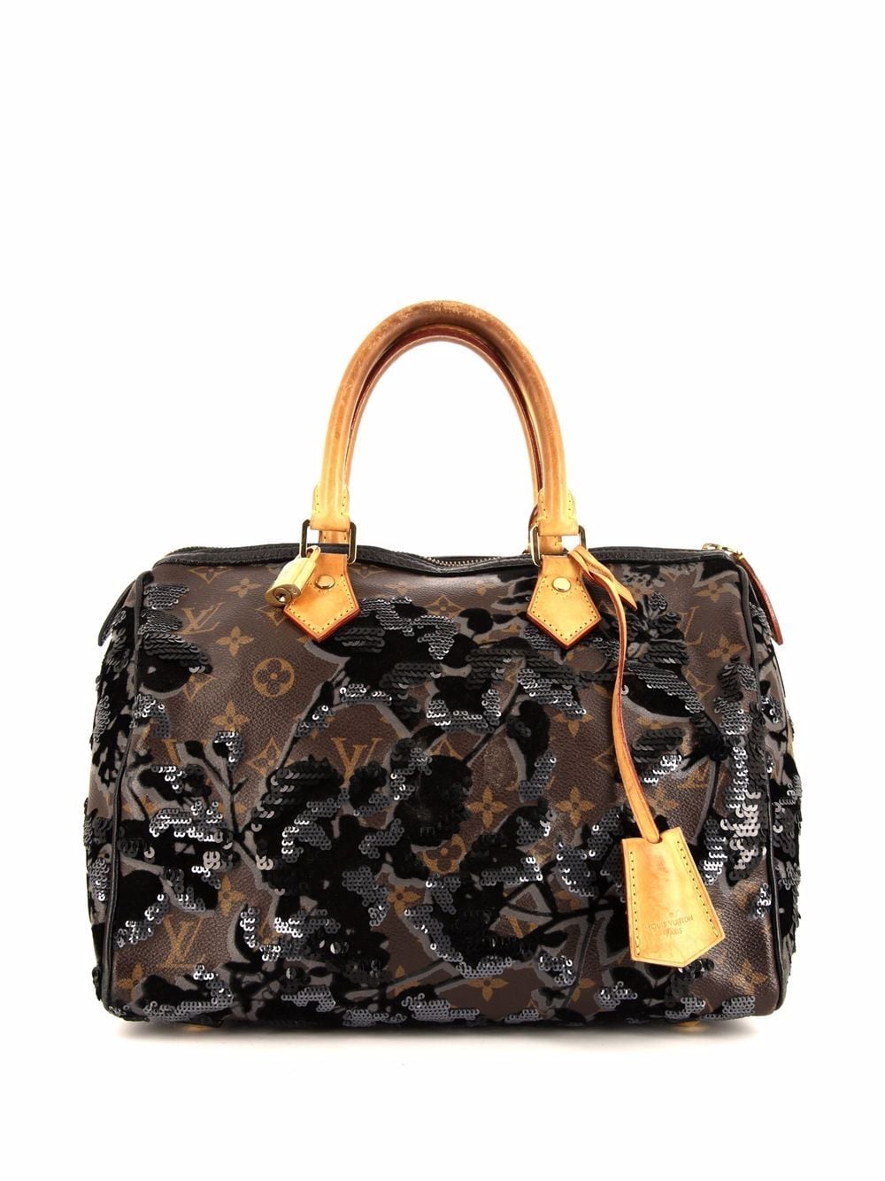 Louis Vuitton Pre-Owned 2010 Limited Edition Speedy 30 Handtasche - Schwarz von Louis Vuitton Pre-Owned