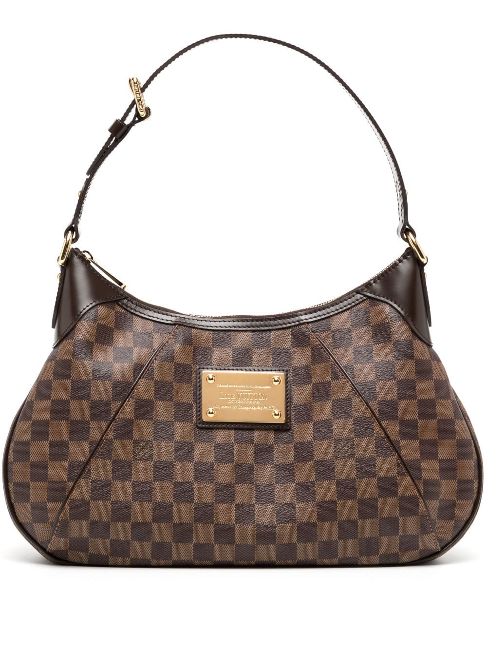 Louis Vuitton Pre-Owned 2011 Damier Ebene Thames GM Schultertasche - Braun von Louis Vuitton Pre-Owned