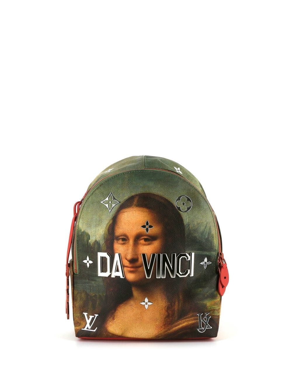 Louis Vuitton Pre-Owned 2017 Jeff Koons Mona Lisa Rucksack - Grün von Louis Vuitton Pre-Owned