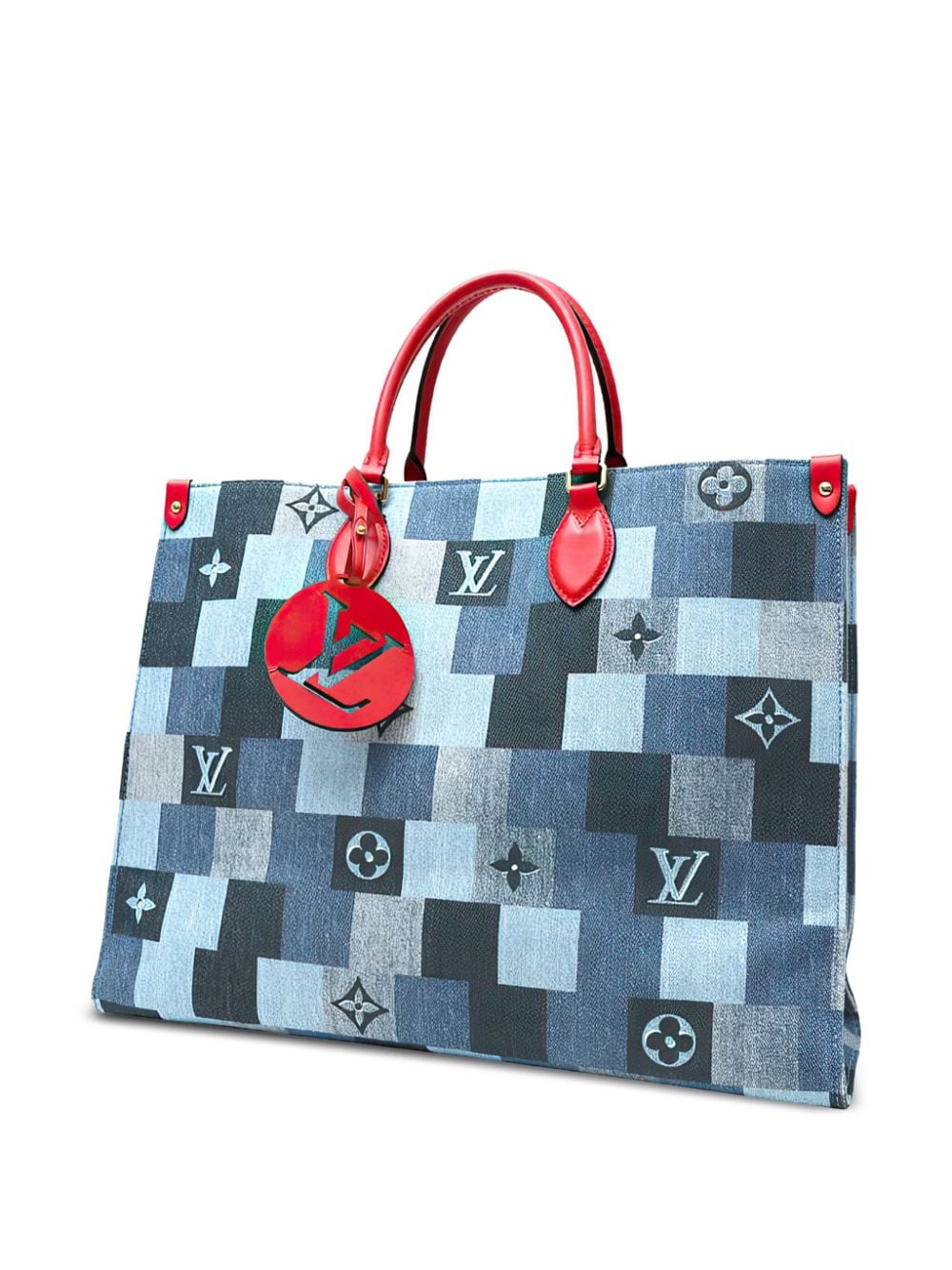 Louis Vuitton Pre-Owned Pre-owned Onthego Shopper - Blau von Louis Vuitton Pre-Owned