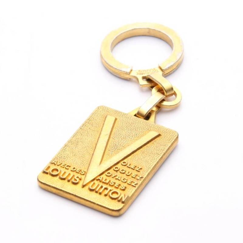 Louis Vuitton Schlüsselanhänger Gold von Louis Vuitton