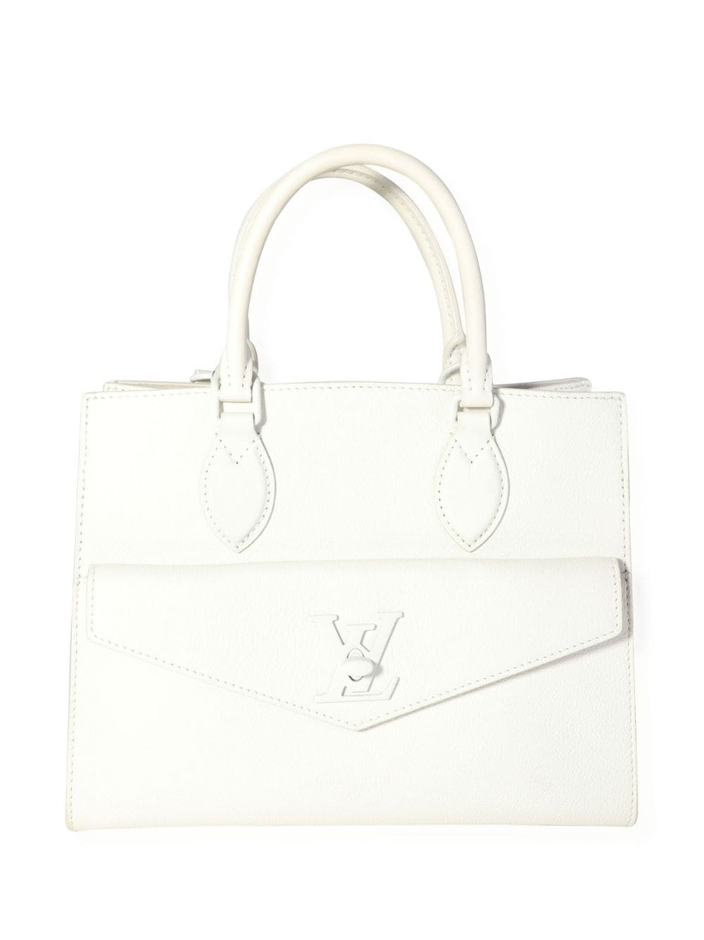 Louis Vuitton Pre-Owned LockMe PM Shopper - Weiß von Louis Vuitton Pre-Owned