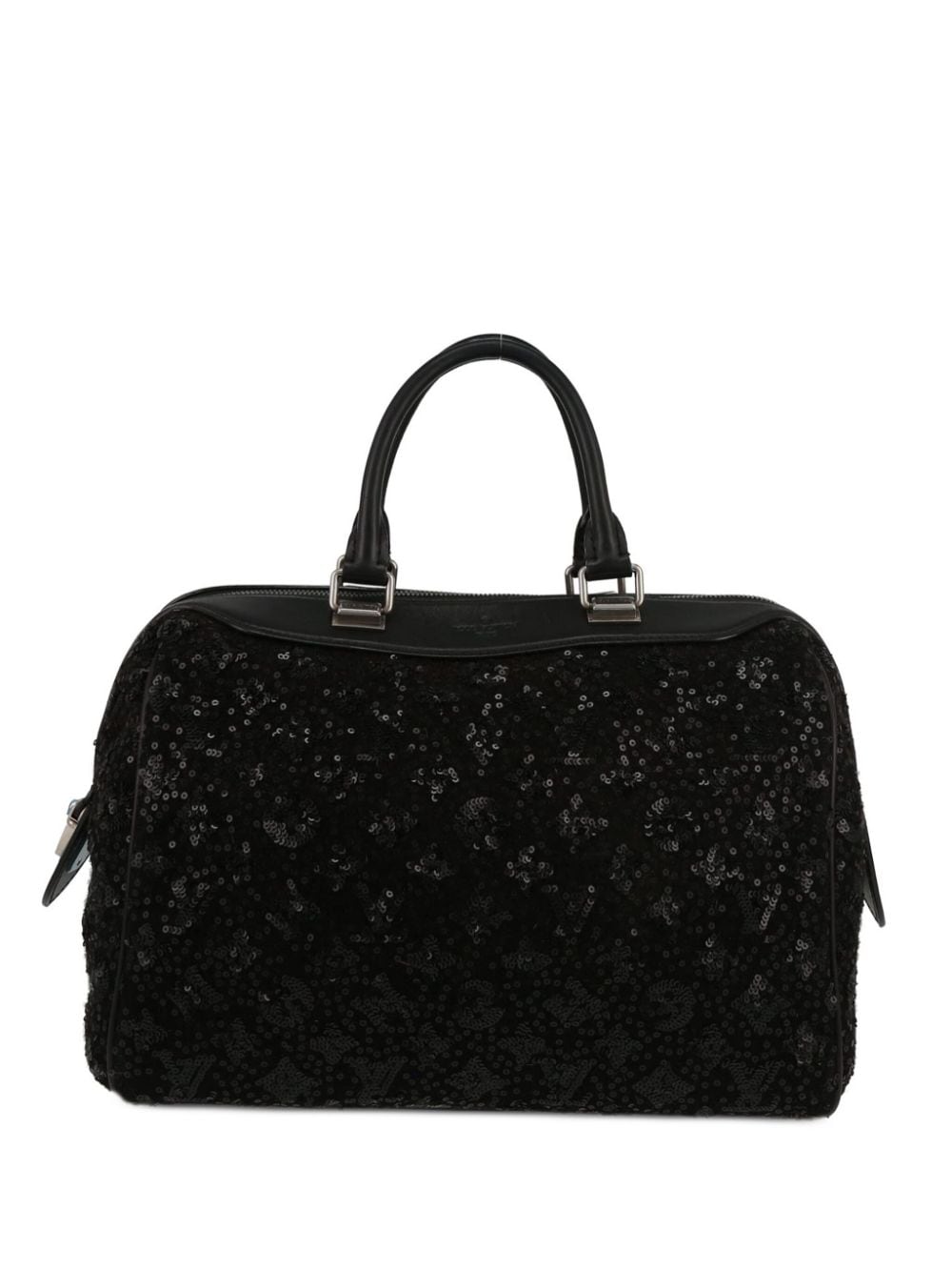 Louis Vuitton Pre-Owned Speedy Handtasche mit Pailletten - Schwarz von Louis Vuitton Pre-Owned