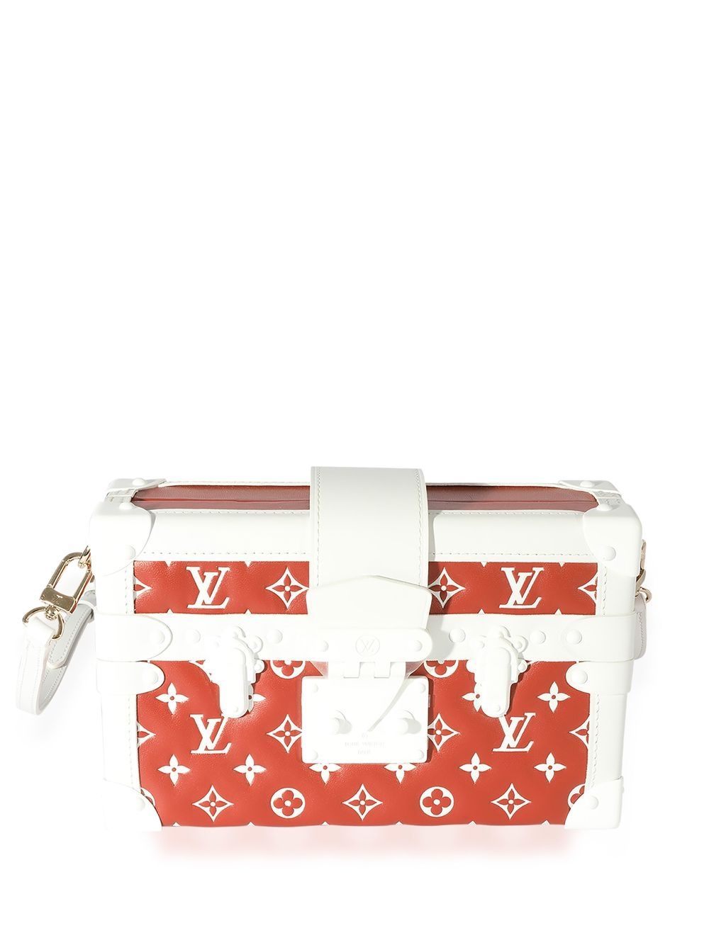 Louis Vuitton Pre-Owned Petite Malle Handtasche - Rot von Louis Vuitton Pre-Owned