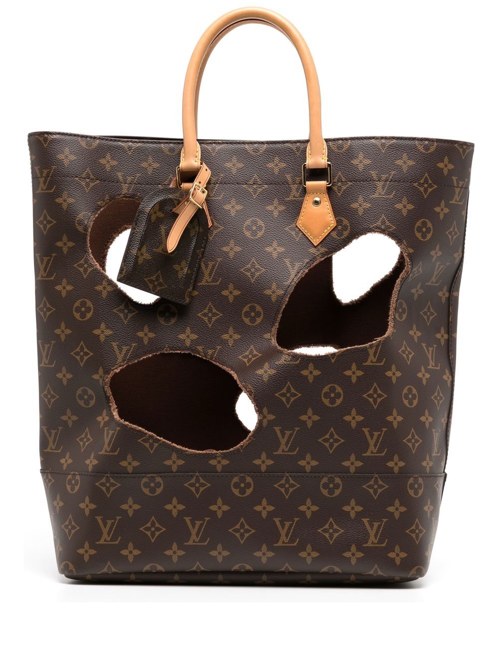 Louis Vuitton Pre-Owned x Comme des Garcons 2014 Shopper - Braun von Louis Vuitton Pre-Owned