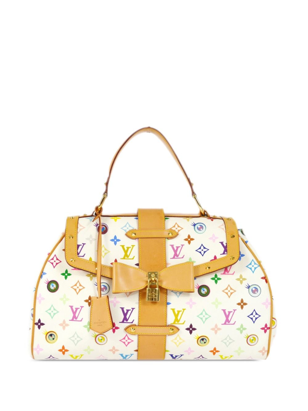 Louis Vuitton Pre-Owned x Takashi Murakami 2003 Sac Retro GM Handtasche - Nude von Louis Vuitton Pre-Owned