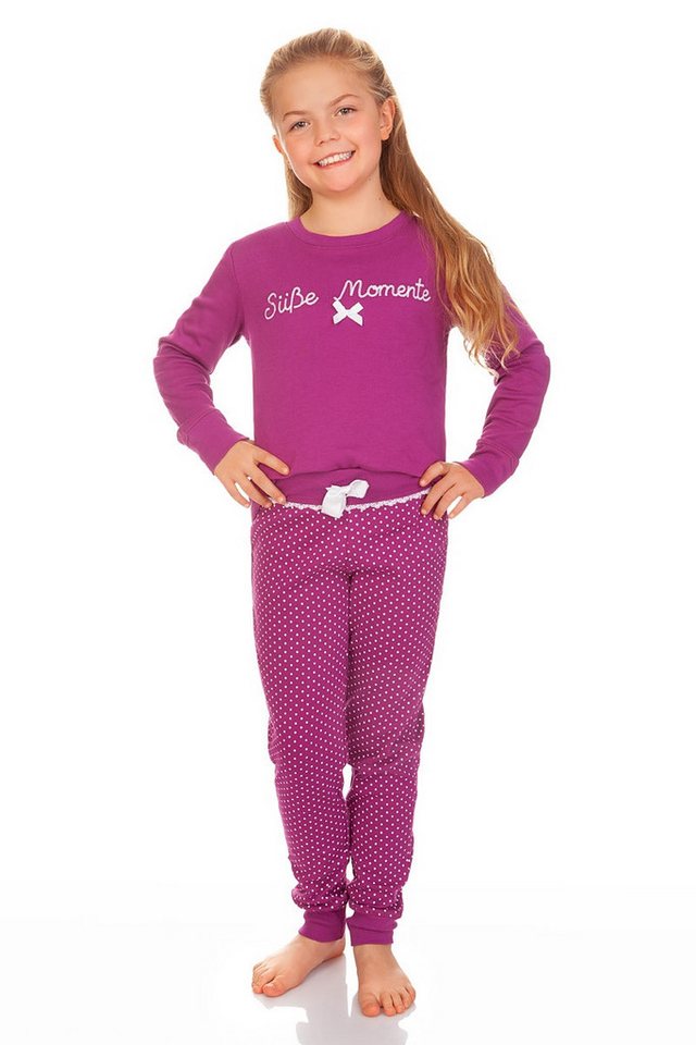 Louis & Louisa Pyjama Schlafanzug Kinder - SÜßE MOMENTE - beere von Louis & Louisa