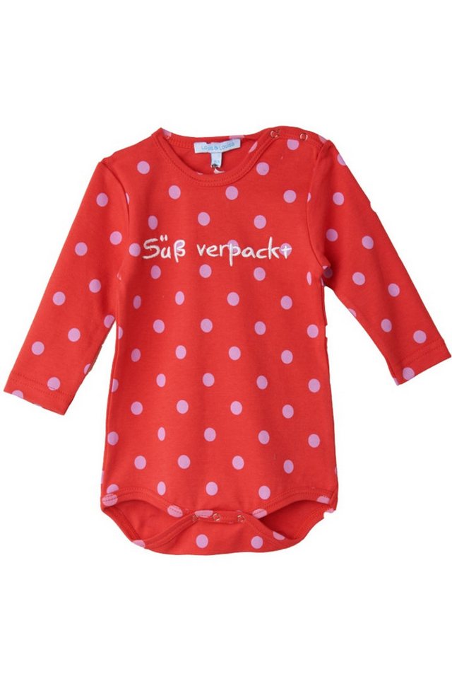 Louis & Louisa Trachtenkleid Baby Body - SÜß VERPACKT - rot/soft pink von Louis & Louisa