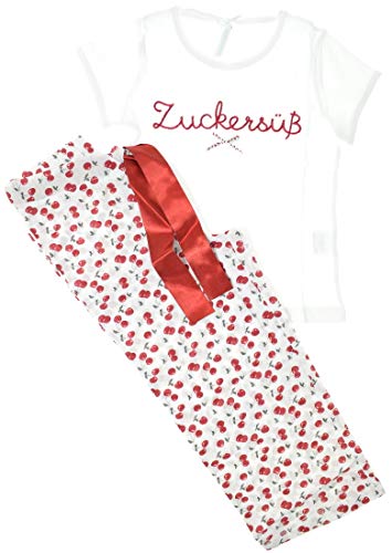 Louis & Louisa "Zuckersüss Kinder-Pyjama lang (104/110) von Louis & Louisa