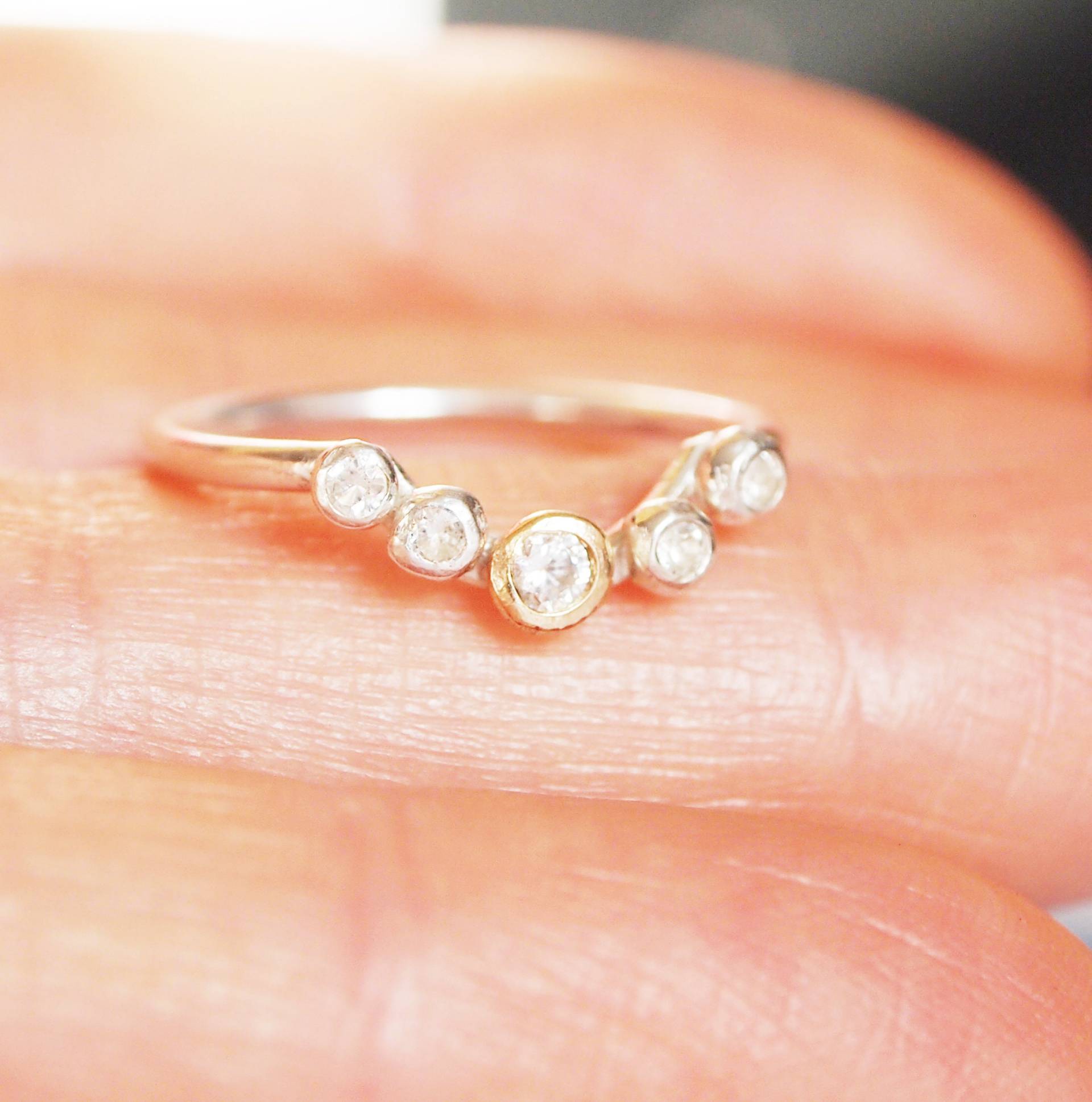 5 Stein Ring 5 Stein Ring von LouiseBuchanDesign