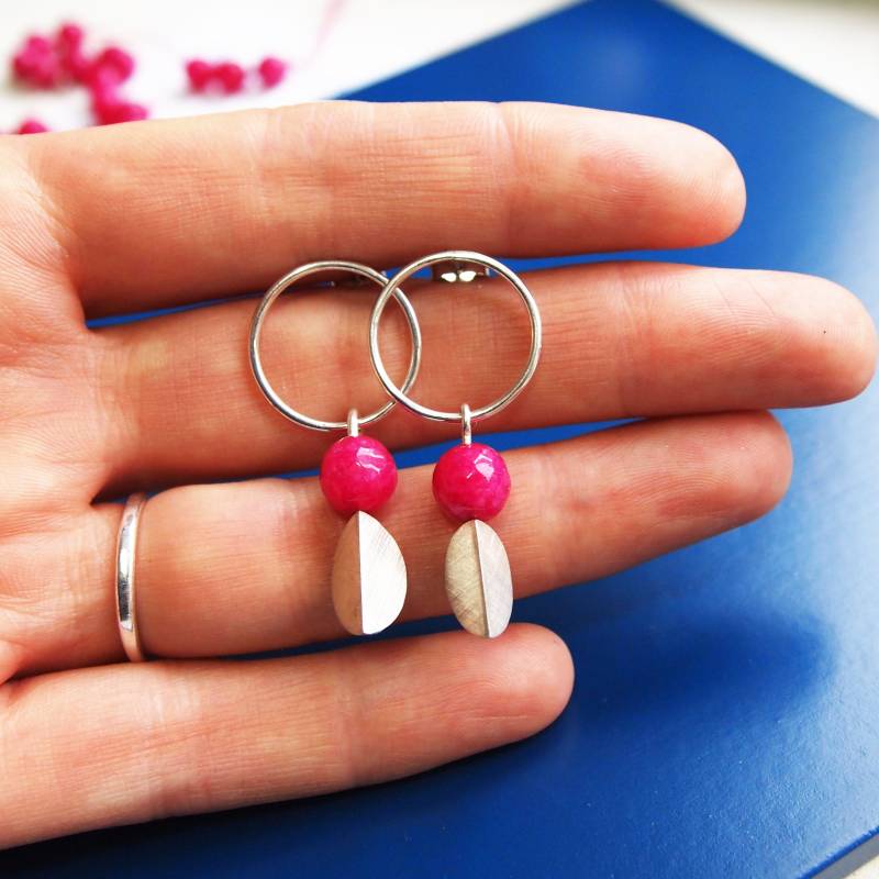 Mandorla Hoops Mandorla Hoops von LouiseBuchanDesign