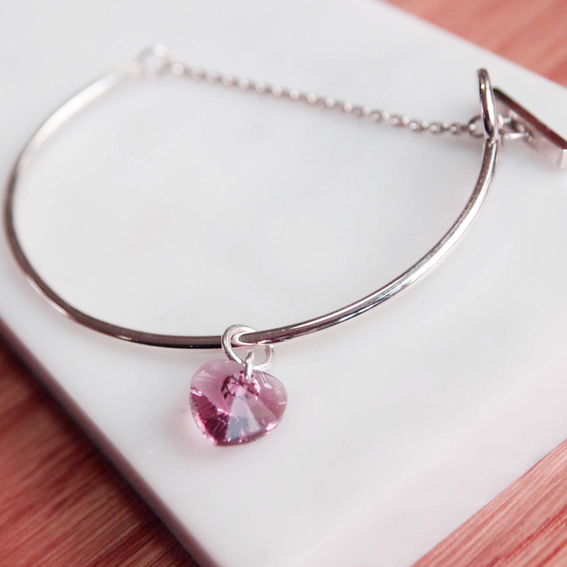 Valentinstag Herz Armreif Valentinstag Herz Armreif von LouiseBuchanDesign