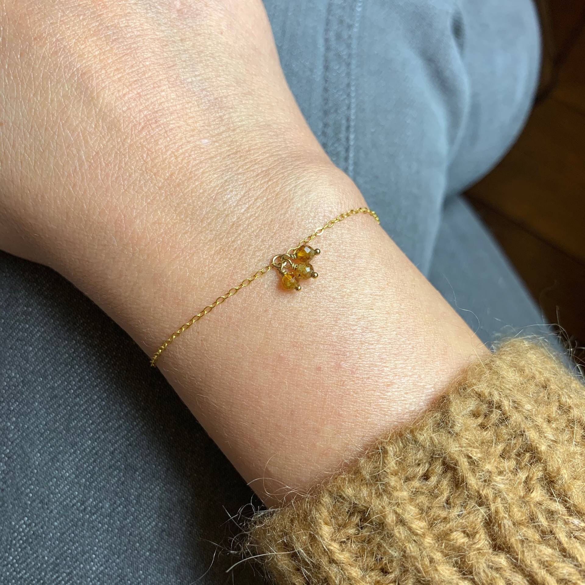 Mariettekettenarmband, Feines Armband, Tropf-Armband, Gold Gefüllt, Gold Filled 14 K, Vergoldet, Feine Steine Lang, Turmfarben Mariettekettenarmband, Feines Armband, Tropf-Armband, Gold Gefüllt, Gold Filled 14 K, Vergoldet, Feine Steine Lang, Turmfarben von LouiseValentinBijoux