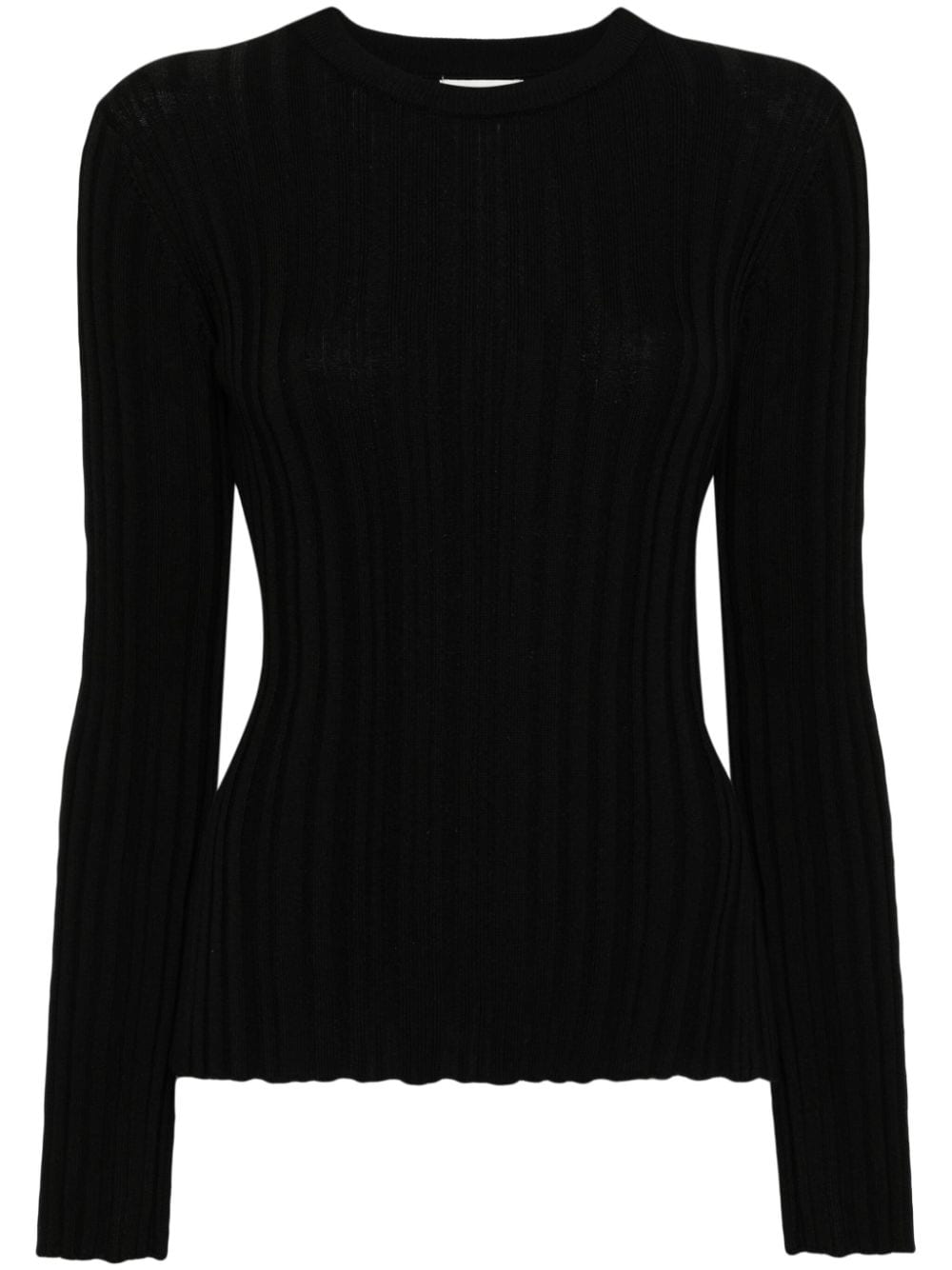 Loulou Studio Evie Pullover - Schwarz von Loulou Studio