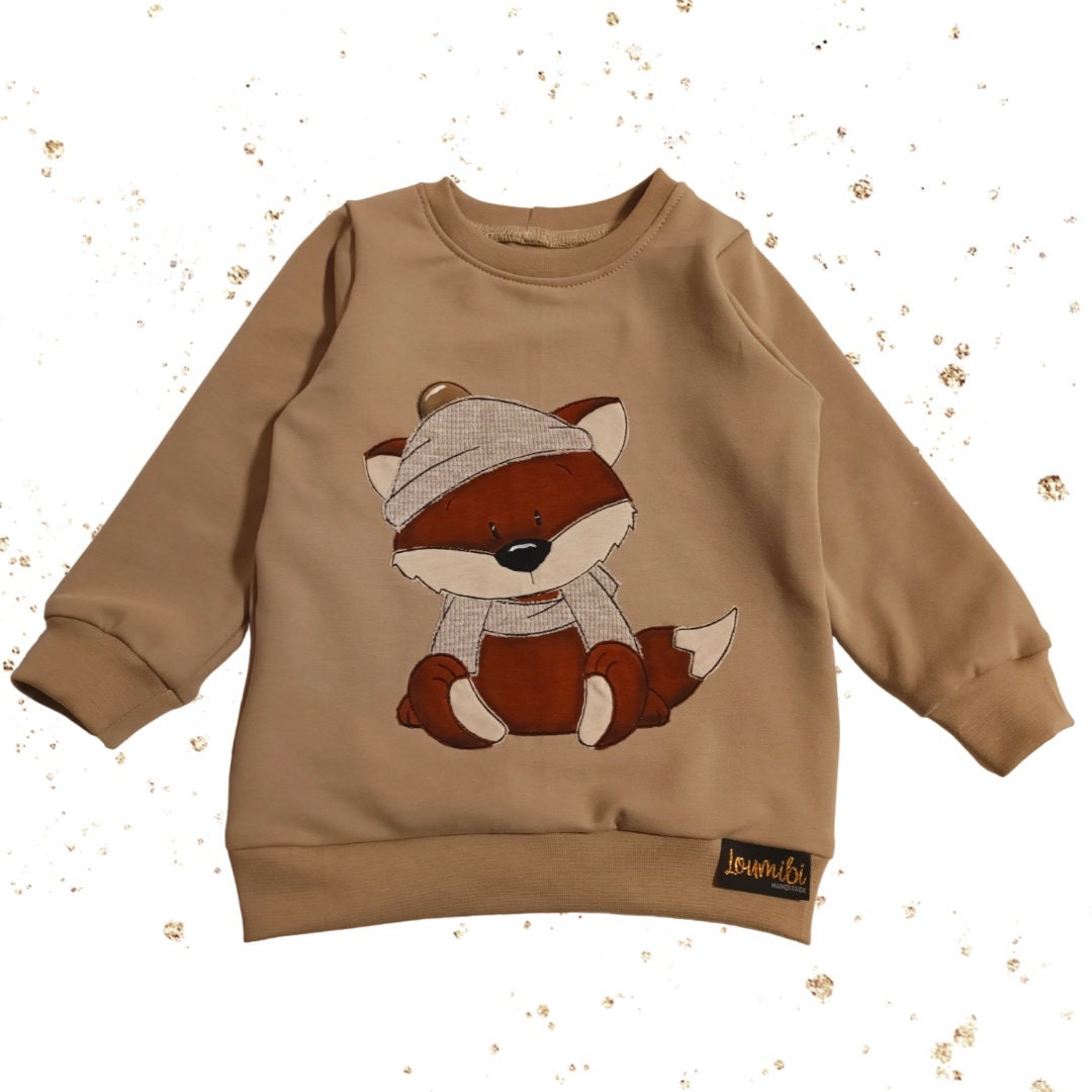 Bio Sweater | Fuchs Im Winter Versch. Farben Ab Gr. 68 Bio Sweater | Fuchs Im Winter Versch. Farben Ab Gr. 68 von LoumibiHandmade