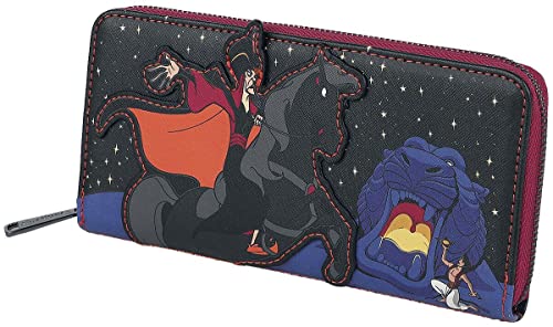 Aladdin Loungefly - Jafar Frauen Geldbörse Multicolor Kunstleder Disney, Fan-Merch, Filme, Loungefly von Loungefly