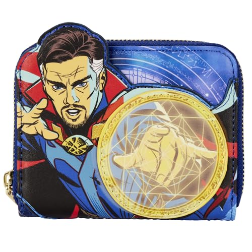 Loungefly Herren Geldbörse, Marvel - Dr. Strange, Einheitsgröße, Marvel Dr. Strange Multiverse Wallet von Loungefly