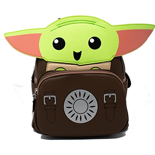 Loungefly Baby Yoda Grogu Cosplay Mini Rucksack von Loungefly