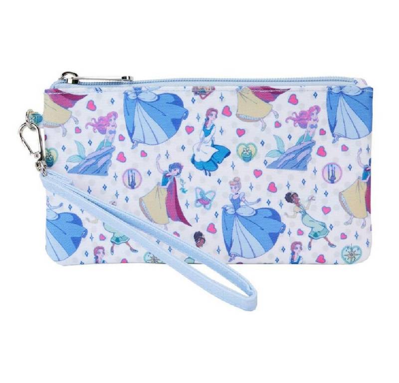 Loungefly Brieftasche Disney Princess Manga nylon pouch wristlet von Loungefly
