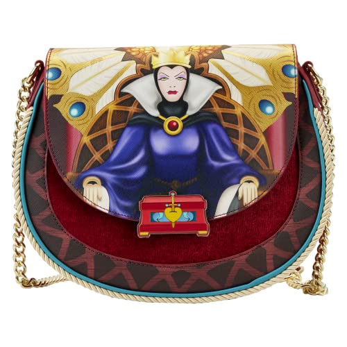 Loungefly Cross Body Bag Snow Weiß Evil Queen Throne Nue offiziell Disney Rot One Size von Loungefly