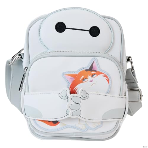 Loungefly Disney Big Hero 6 10th Anniversary Baymax Crossbuddies Tasche von Loungefly