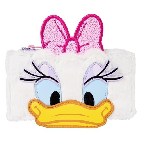 Loungefly Disney Daisy Duck Plüsch Großer Kartenhalter von Loungefly