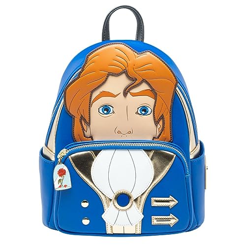 Loungefly Disney Die Schöne und das Biest Prinz Adam Cosplay Damen Rucksack, Mehrfarbig, Einheitsgröße, Wdbk3031 von Loungefly