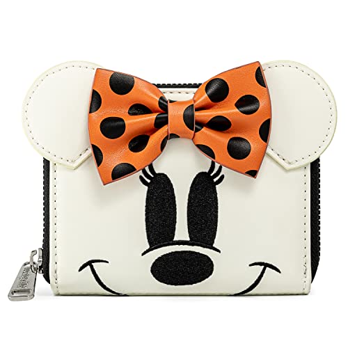 Loungefly Disney Ghost Minnie Glow in the Dark Wallet von Loungefly