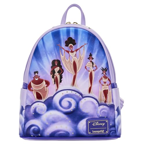 Loungefly Disney Hercules Muses Clouds Womens Double Strap Shoulder Bag Purse von Loungefly