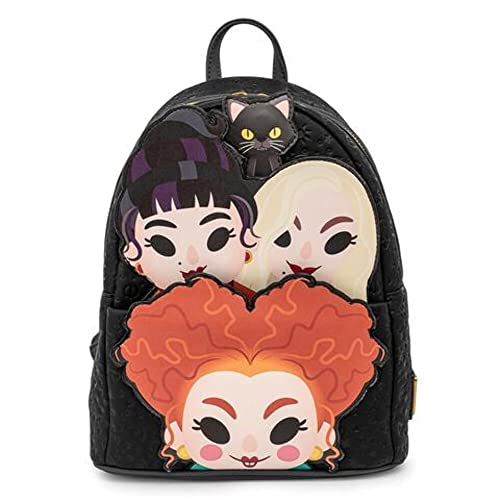 Loungefly Disney Hocus Pocus Sanderson Sisters Womens Double Strap Shoulder Bag Purse von Loungefly