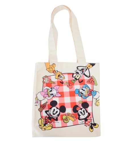 Loungefly Disney Mickey And Friends Picnic Canvas Tote Bag von Loungefly