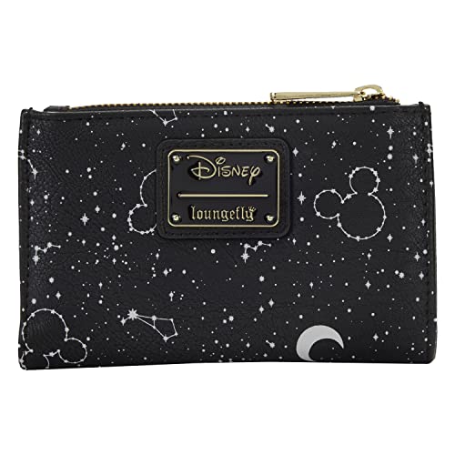 Loungefly Disney Mickey Constellation All Over Print Glow in the Dark Flap Wallet, Schwarz, Loungefly Disney Mickey Constellation All Over Print Glow in the Dark Flap Wallet Loungefly Disney Mickey Constellation All Over Print Glow in the Dark Flap Wallet, Schwarz, Loungefly Disney Mickey Constellation All Over Print Glow in the Dark Flap Wallet von Loungefly