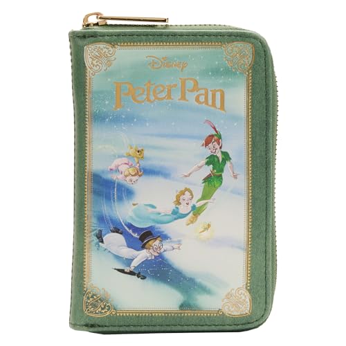 Loungefly Disney Peter Pan Book Series Ziparound Geldbörse, Mehrfarbig, Einheitsgröße, Bifold von Loungefly