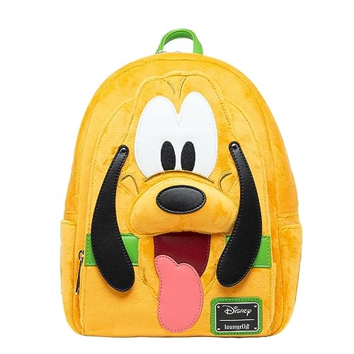 Loungefly Disney Pluto Plüsch Cosplay Damen Rucksack, Mehrfarbig, Einheitsgröße, Modern von Loungefly