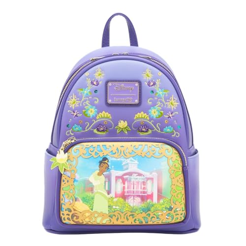 Loungefly Disney Princess Dreams Serie Tiana Damen-Rucksack, Mehrfarbig, Einheitsgröße, Wdbk2871 von Loungefly