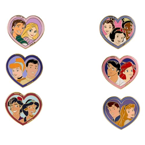 Loungefly Disney Prinzessin & Prinz Herz Mystery Box Pin (eine zufällige Anstecknadel) von Loungefly