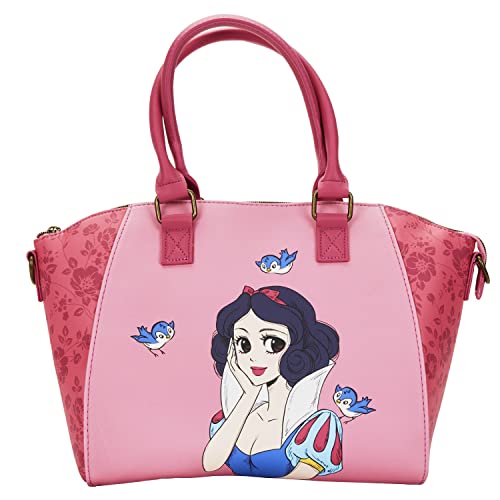 Loungefly Disney Snow White Bird Friends Crossbody Satchel Handbag Purse von Loungefly